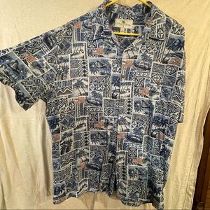 American Flag Hawaiian Shirt